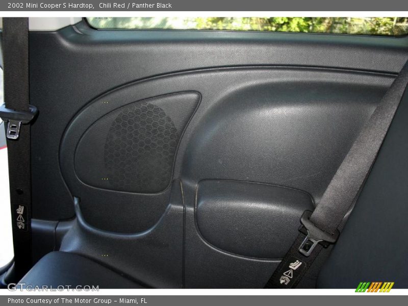 Chili Red / Panther Black 2002 Mini Cooper S Hardtop