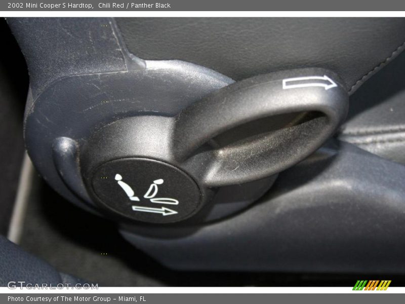 Chili Red / Panther Black 2002 Mini Cooper S Hardtop