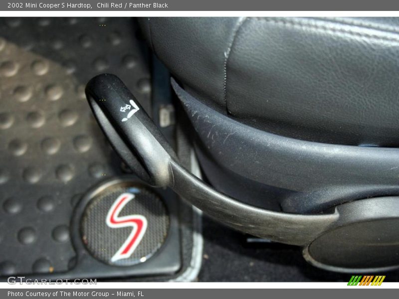 Chili Red / Panther Black 2002 Mini Cooper S Hardtop