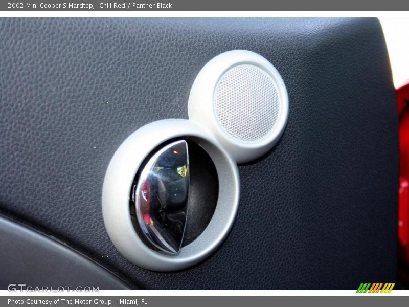 Chili Red / Panther Black 2002 Mini Cooper S Hardtop