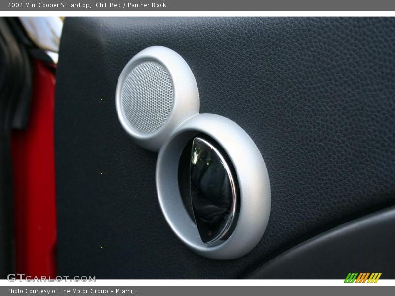 Chili Red / Panther Black 2002 Mini Cooper S Hardtop
