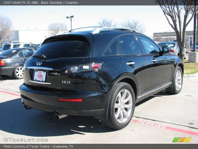 Black Obsidian / Graphite 2007 Infiniti FX 35 AWD