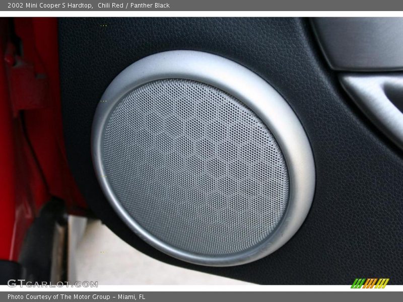 Chili Red / Panther Black 2002 Mini Cooper S Hardtop