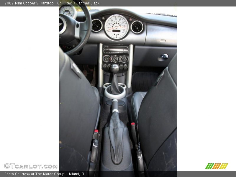 Chili Red / Panther Black 2002 Mini Cooper S Hardtop