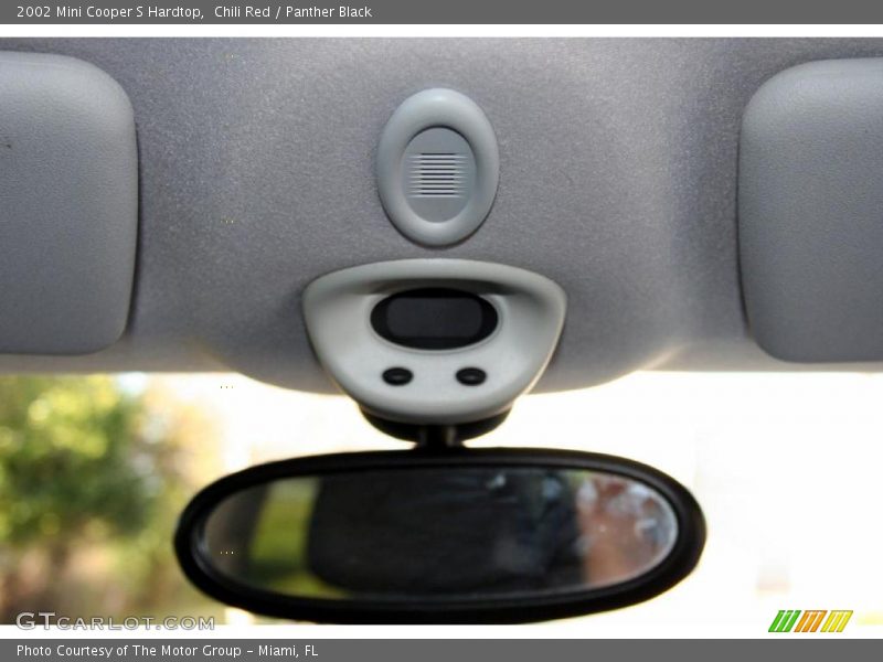 Chili Red / Panther Black 2002 Mini Cooper S Hardtop