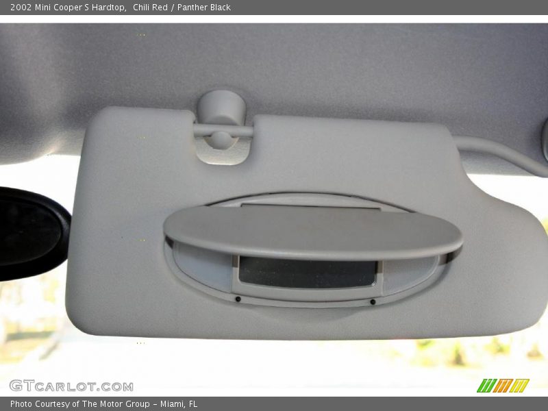 Chili Red / Panther Black 2002 Mini Cooper S Hardtop