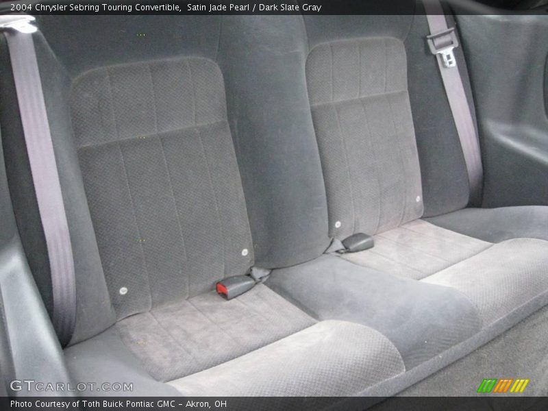 Satin Jade Pearl / Dark Slate Gray 2004 Chrysler Sebring Touring Convertible