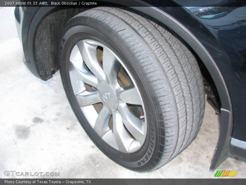 Black Obsidian / Graphite 2007 Infiniti FX 35 AWD