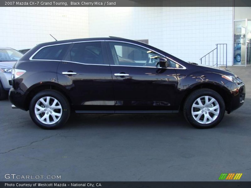 Black Cherry Mica / Sand 2007 Mazda CX-7 Grand Touring