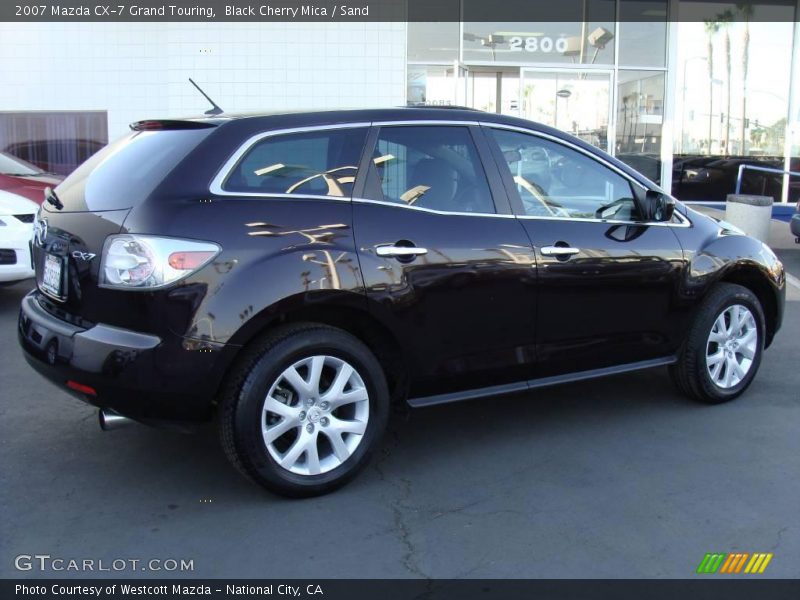 Black Cherry Mica / Sand 2007 Mazda CX-7 Grand Touring