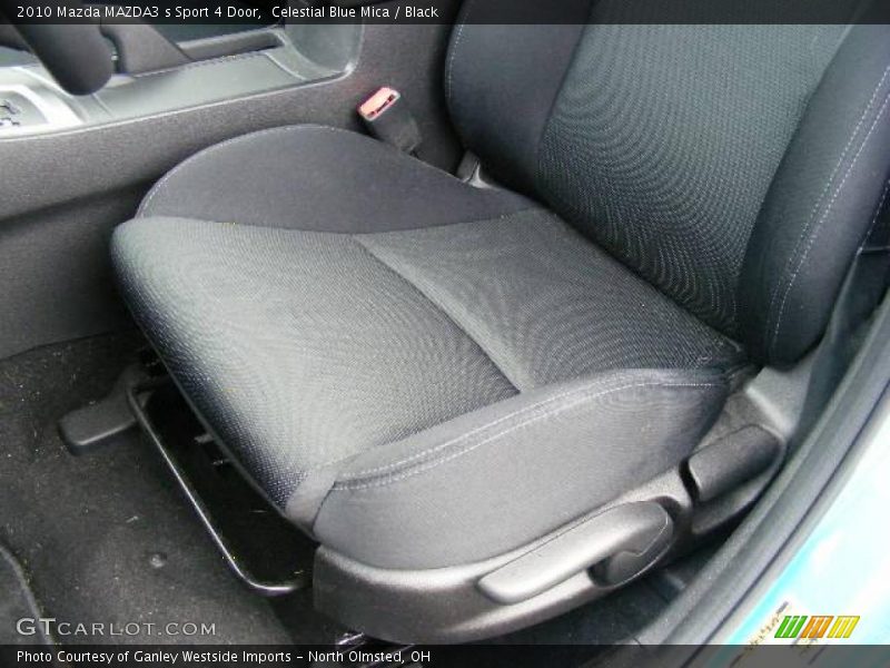 Celestial Blue Mica / Black 2010 Mazda MAZDA3 s Sport 4 Door
