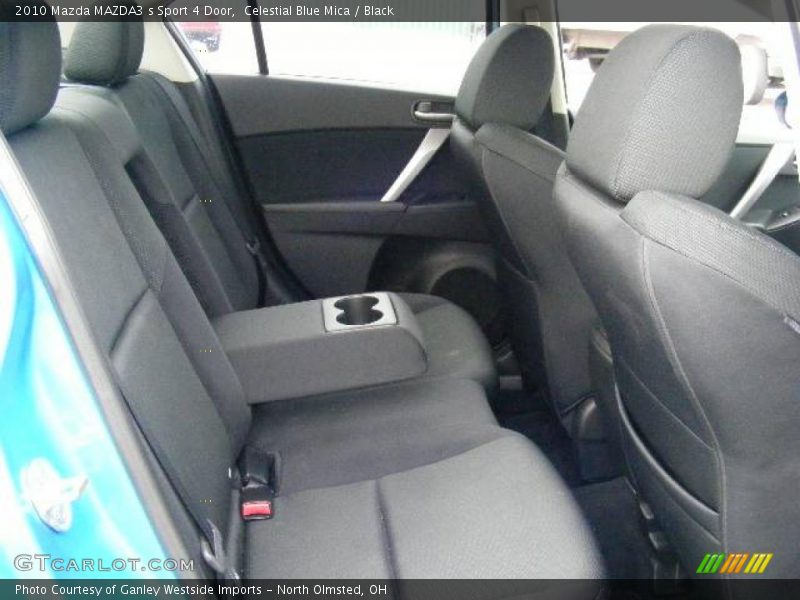 Celestial Blue Mica / Black 2010 Mazda MAZDA3 s Sport 4 Door