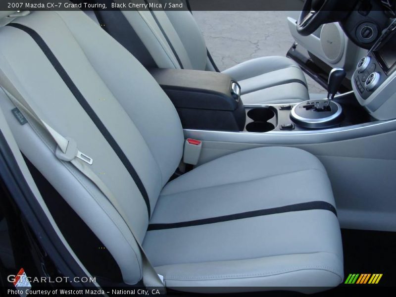 Black Cherry Mica / Sand 2007 Mazda CX-7 Grand Touring