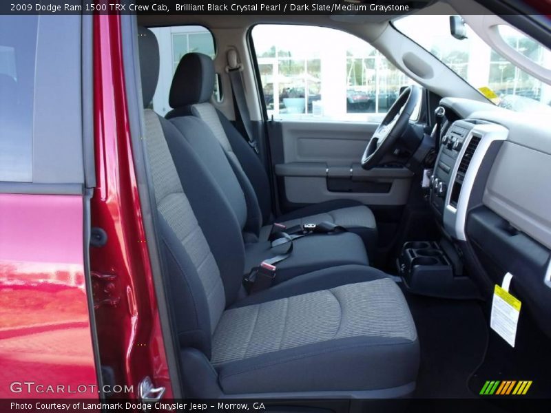 Brilliant Black Crystal Pearl / Dark Slate/Medium Graystone 2009 Dodge Ram 1500 TRX Crew Cab