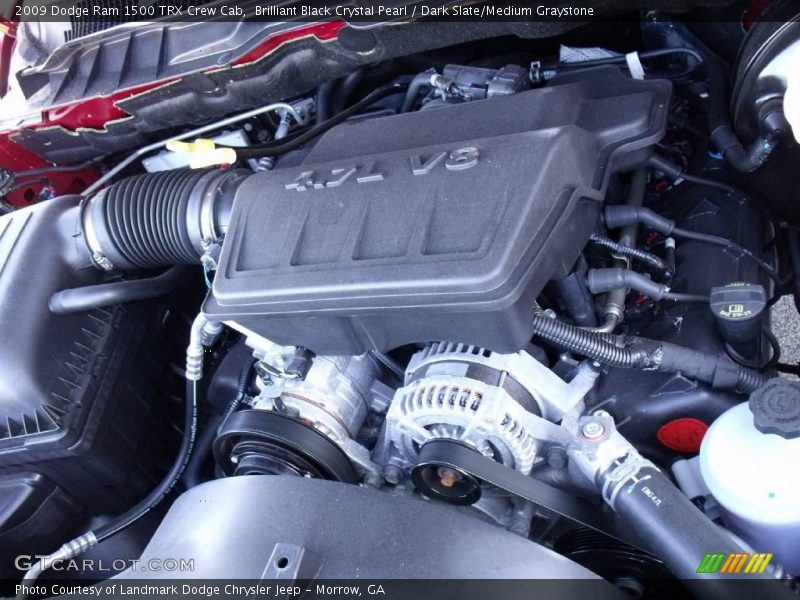 Brilliant Black Crystal Pearl / Dark Slate/Medium Graystone 2009 Dodge Ram 1500 TRX Crew Cab