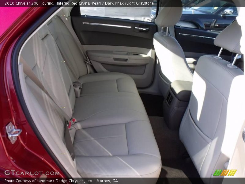 Inferno Red Crystal Pearl / Dark Khaki/Light Graystone 2010 Chrysler 300 Touring