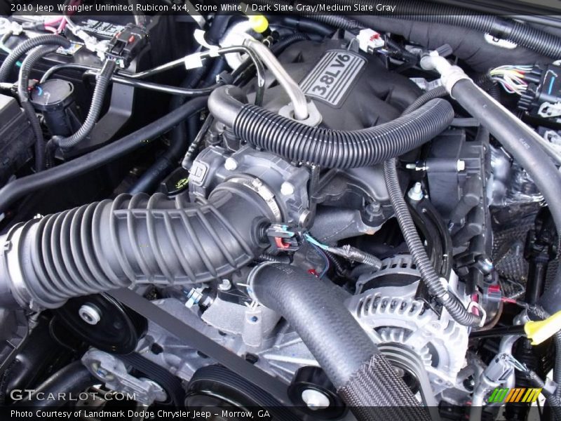Stone White / Dark Slate Gray/Medium Slate Gray 2010 Jeep Wrangler Unlimited Rubicon 4x4