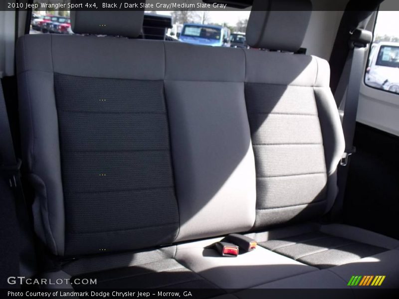 Black / Dark Slate Gray/Medium Slate Gray 2010 Jeep Wrangler Sport 4x4