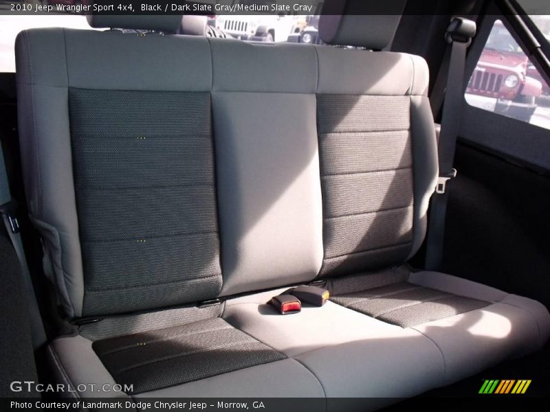 Black / Dark Slate Gray/Medium Slate Gray 2010 Jeep Wrangler Sport 4x4