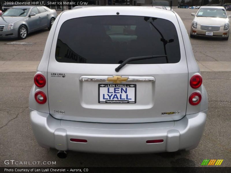 Silver Ice Metallic / Gray 2009 Chevrolet HHR LT