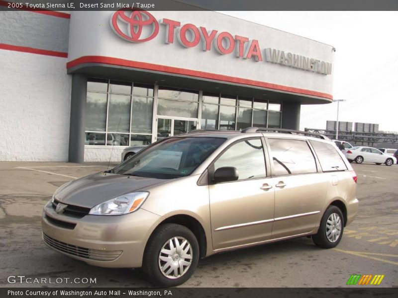 Desert Sand Mica / Taupe 2005 Toyota Sienna LE