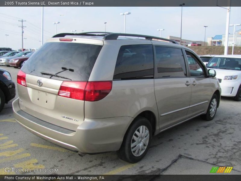 Desert Sand Mica / Taupe 2005 Toyota Sienna LE