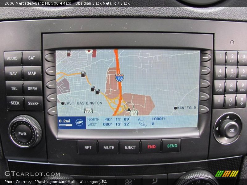 Obsidian Black Metallic / Black 2006 Mercedes-Benz ML 500 4Matic