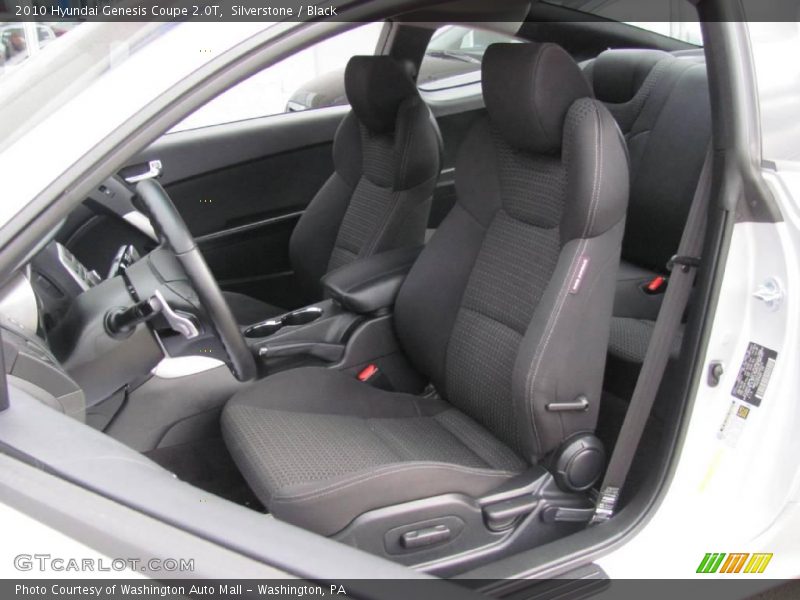 Silverstone / Black 2010 Hyundai Genesis Coupe 2.0T
