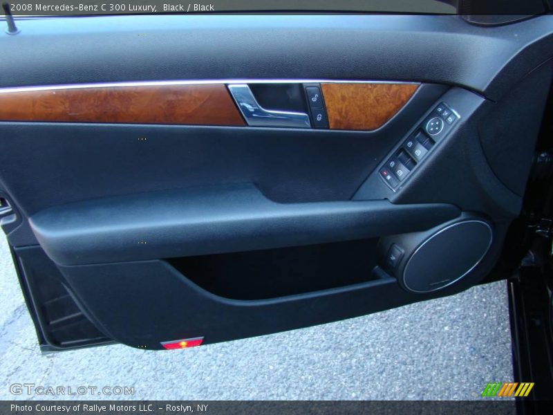 Black / Black 2008 Mercedes-Benz C 300 Luxury