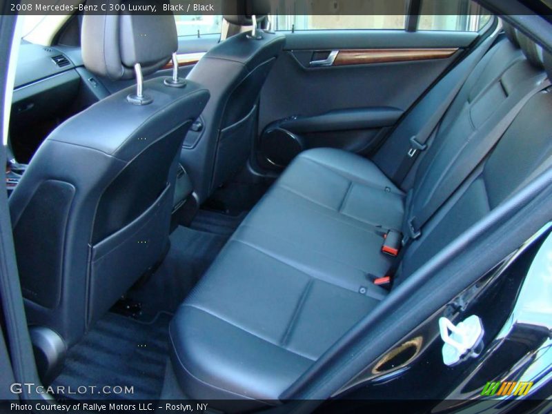 Black / Black 2008 Mercedes-Benz C 300 Luxury