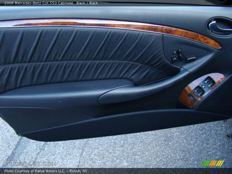 Black / Black 2008 Mercedes-Benz CLK 550 Cabriolet