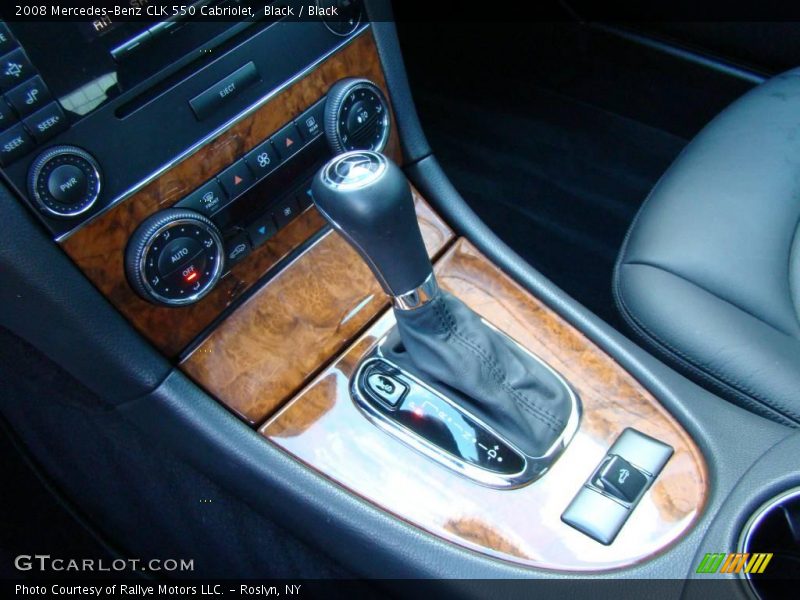 Black / Black 2008 Mercedes-Benz CLK 550 Cabriolet