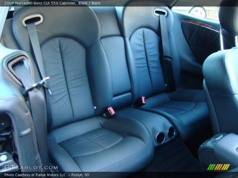 Black / Black 2008 Mercedes-Benz CLK 550 Cabriolet