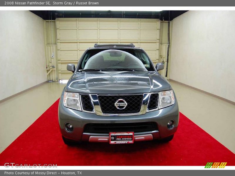 Storm Gray / Russet Brown 2008 Nissan Pathfinder SE