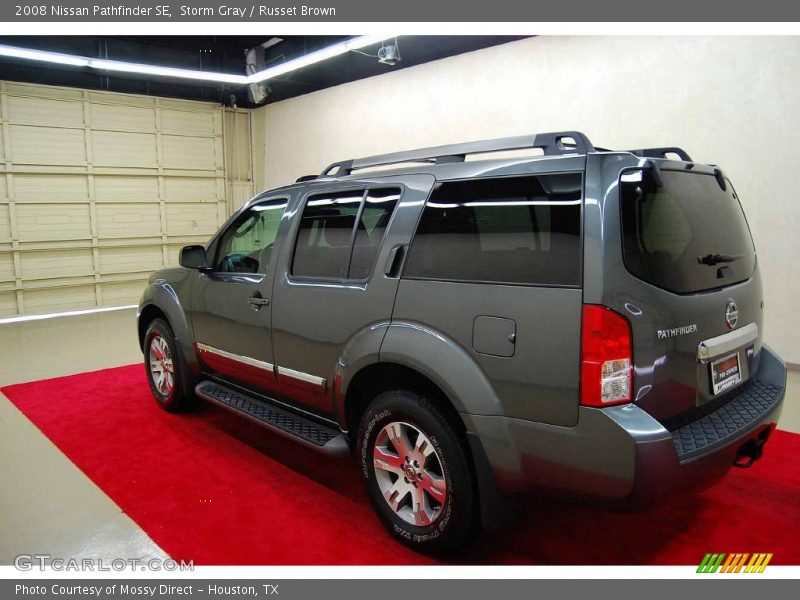 Storm Gray / Russet Brown 2008 Nissan Pathfinder SE