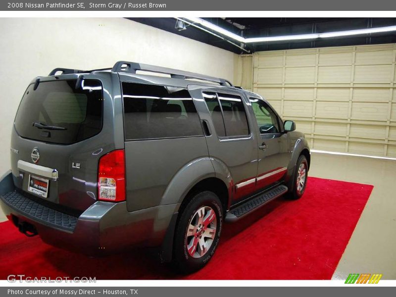 Storm Gray / Russet Brown 2008 Nissan Pathfinder SE