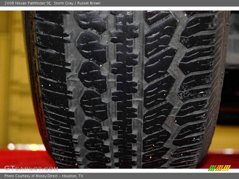 Storm Gray / Russet Brown 2008 Nissan Pathfinder SE