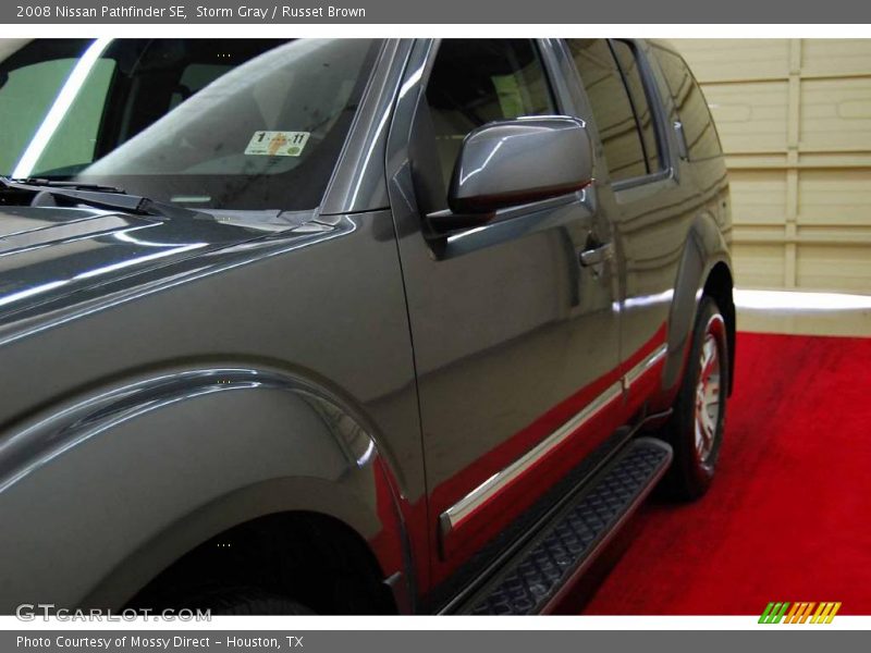 Storm Gray / Russet Brown 2008 Nissan Pathfinder SE