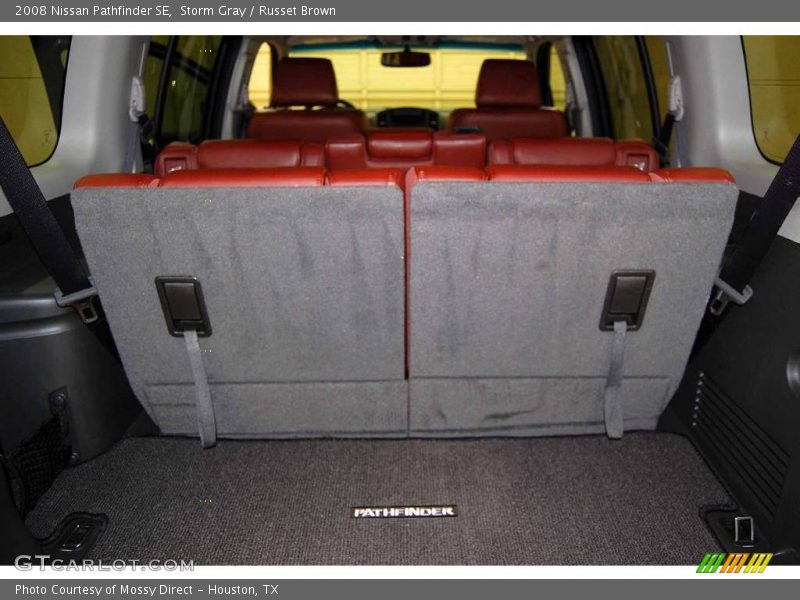 Storm Gray / Russet Brown 2008 Nissan Pathfinder SE