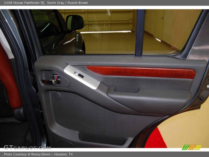 Storm Gray / Russet Brown 2008 Nissan Pathfinder SE