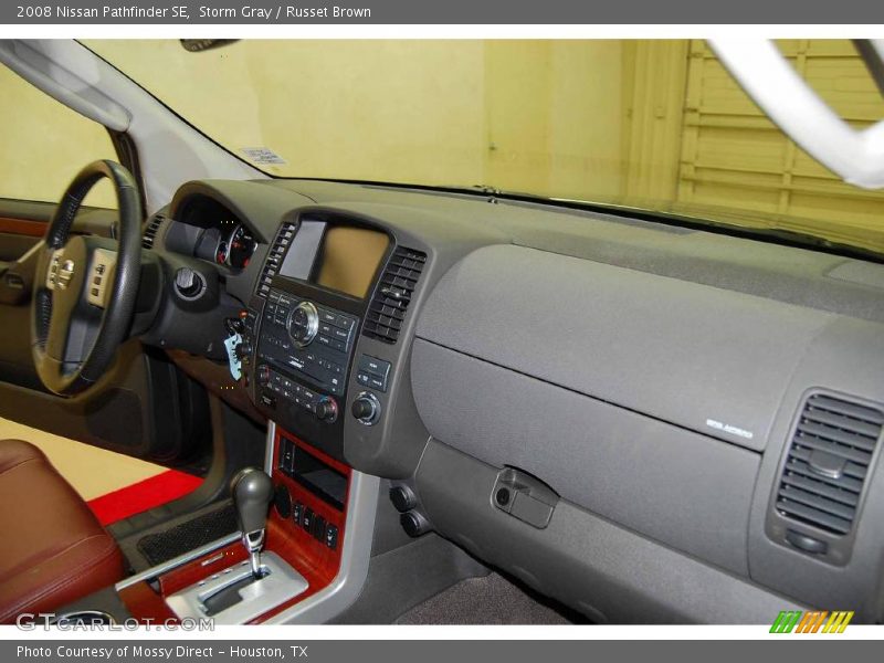 Storm Gray / Russet Brown 2008 Nissan Pathfinder SE