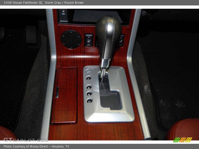 Storm Gray / Russet Brown 2008 Nissan Pathfinder SE