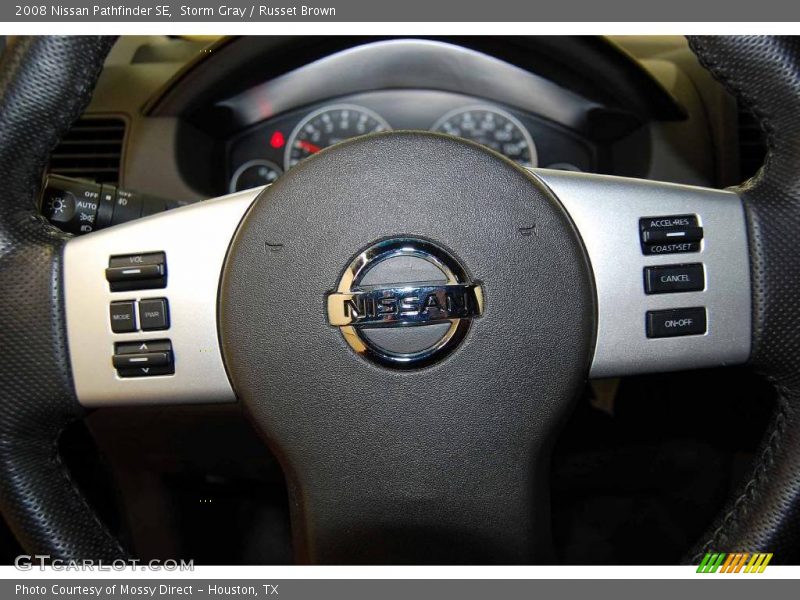 Storm Gray / Russet Brown 2008 Nissan Pathfinder SE