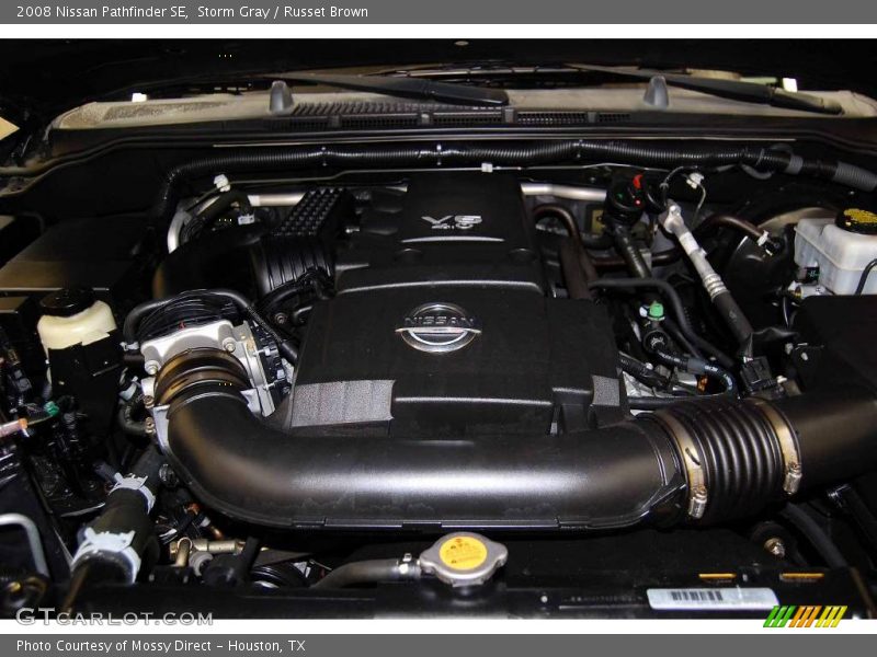 Storm Gray / Russet Brown 2008 Nissan Pathfinder SE