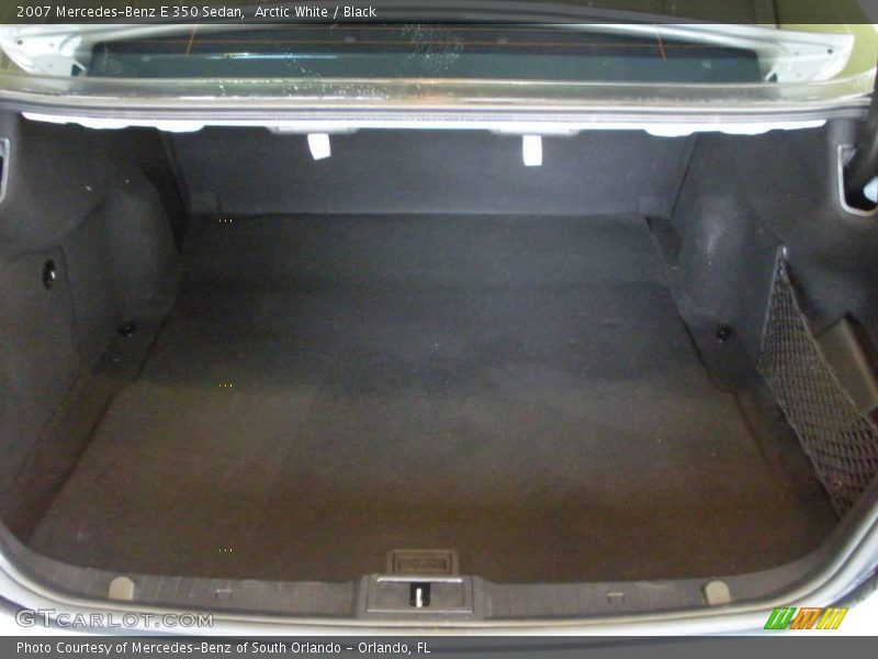 Arctic White / Black 2007 Mercedes-Benz E 350 Sedan