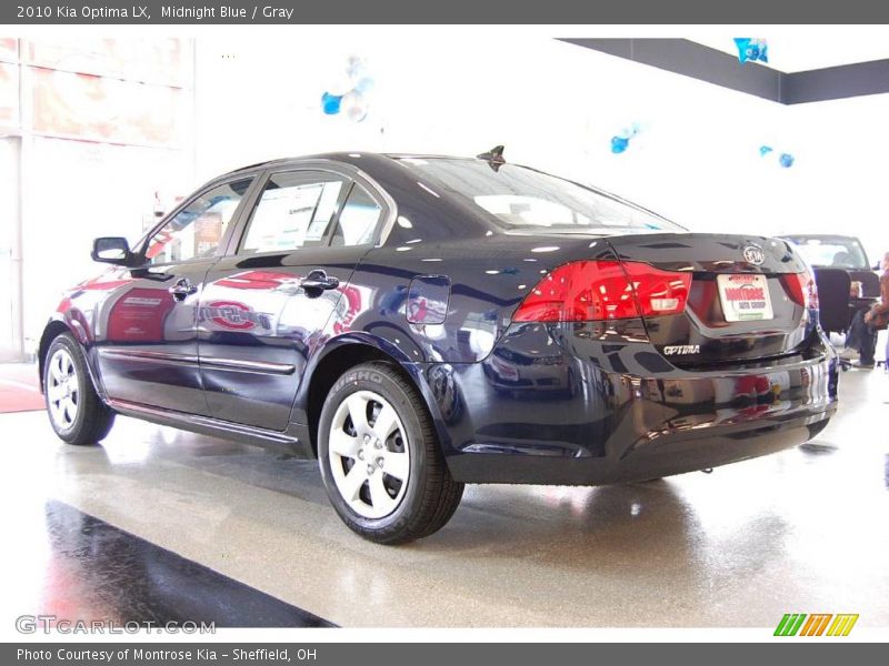 Midnight Blue / Gray 2010 Kia Optima LX
