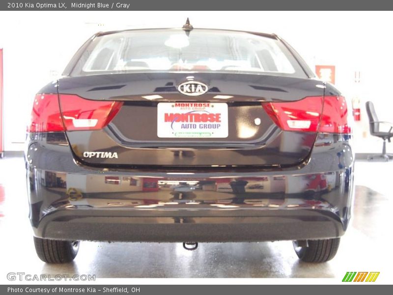 Midnight Blue / Gray 2010 Kia Optima LX