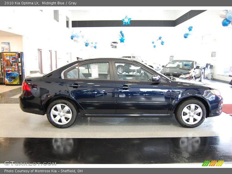 Midnight Blue / Gray 2010 Kia Optima LX