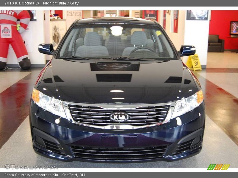 Midnight Blue / Gray 2010 Kia Optima LX