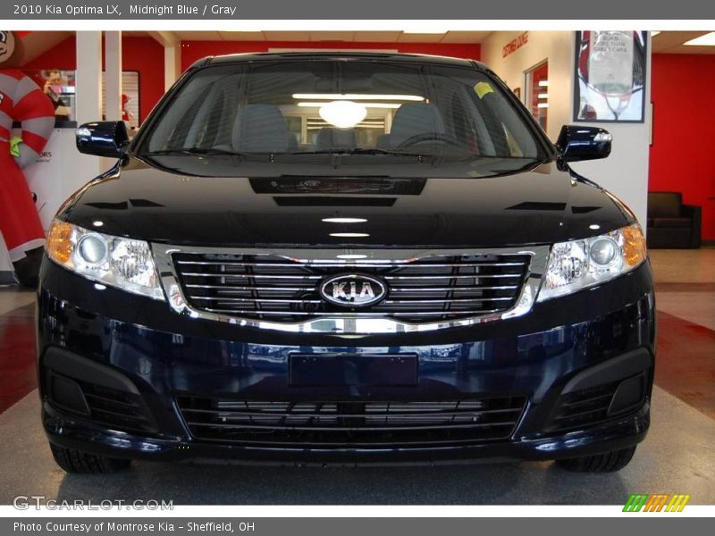Midnight Blue / Gray 2010 Kia Optima LX